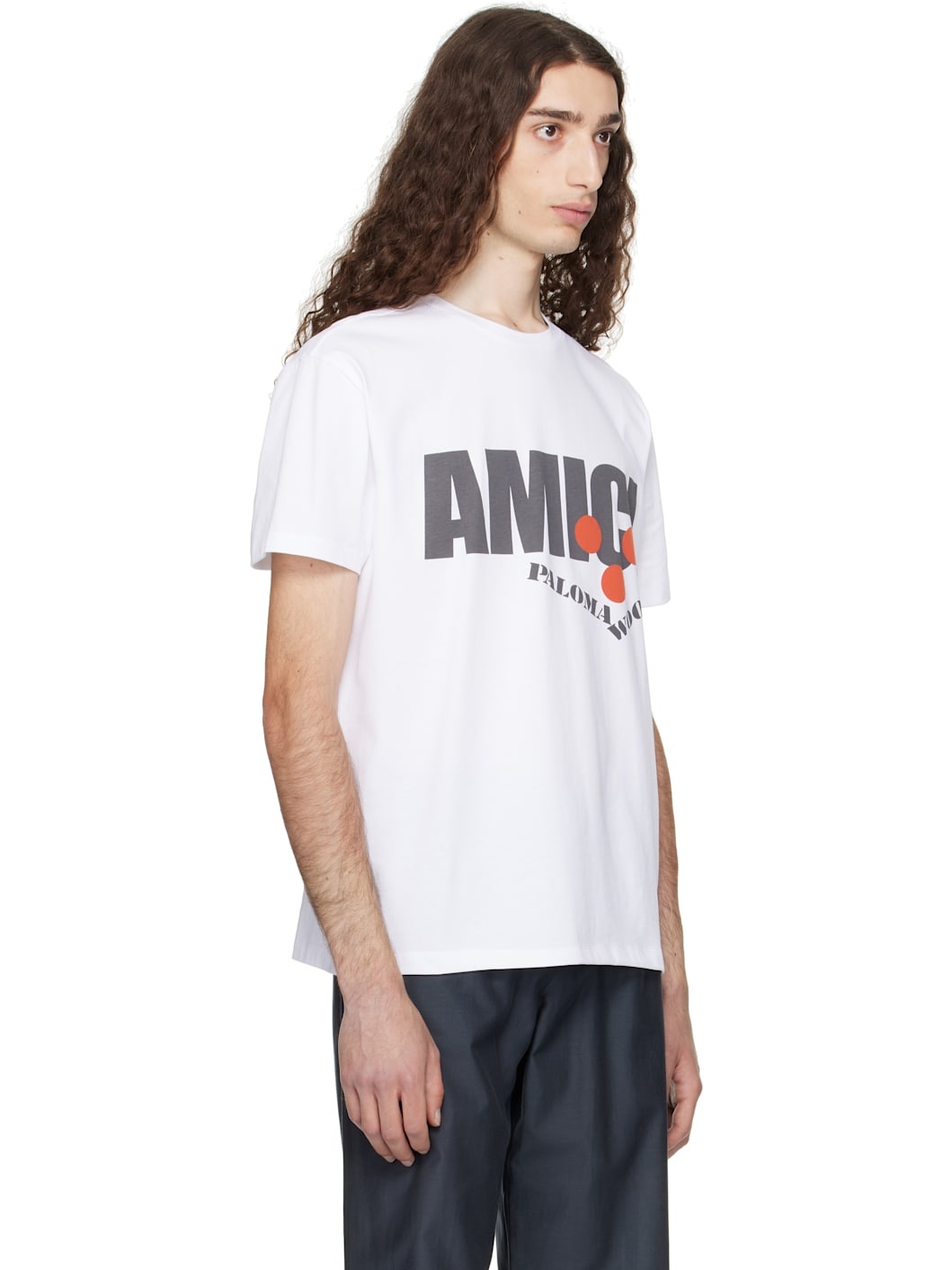 White 'Amici' T-shirt - 2
