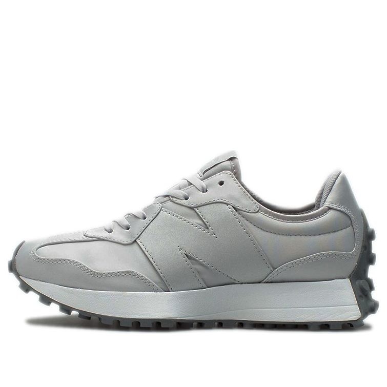 (WMNS) New Balance 327 'Light Aluminum Gunmetal' WS327MT1 - 1