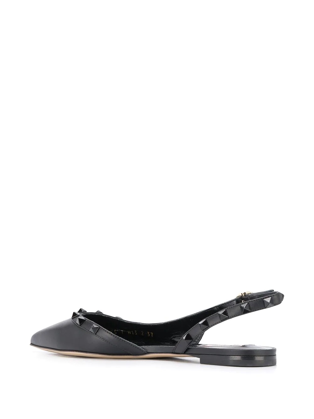 Rockstud slingback slippers - 3