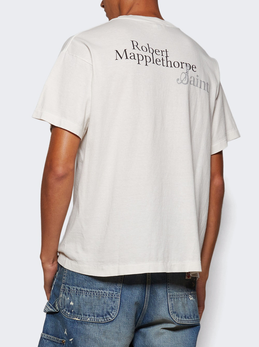 X Robert Mapplethorpe Ken & Lydia & Tyler Tee White - 4