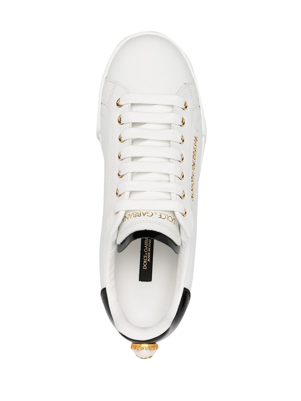 logo-embellished low-top sneakers - 4