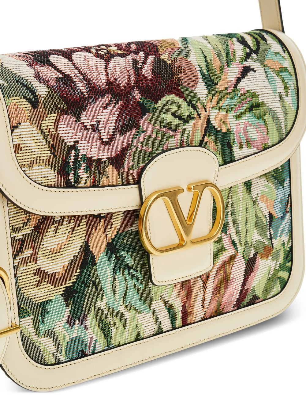 9to5 jacquard shoulder bag - 3