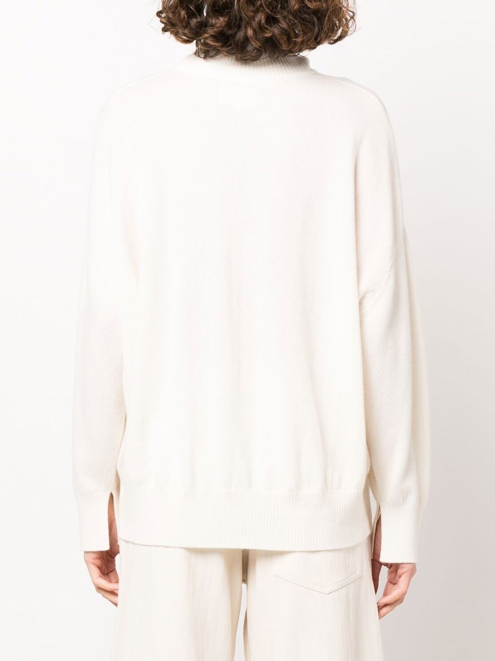 long-sleeve roll-neck jumper - 4