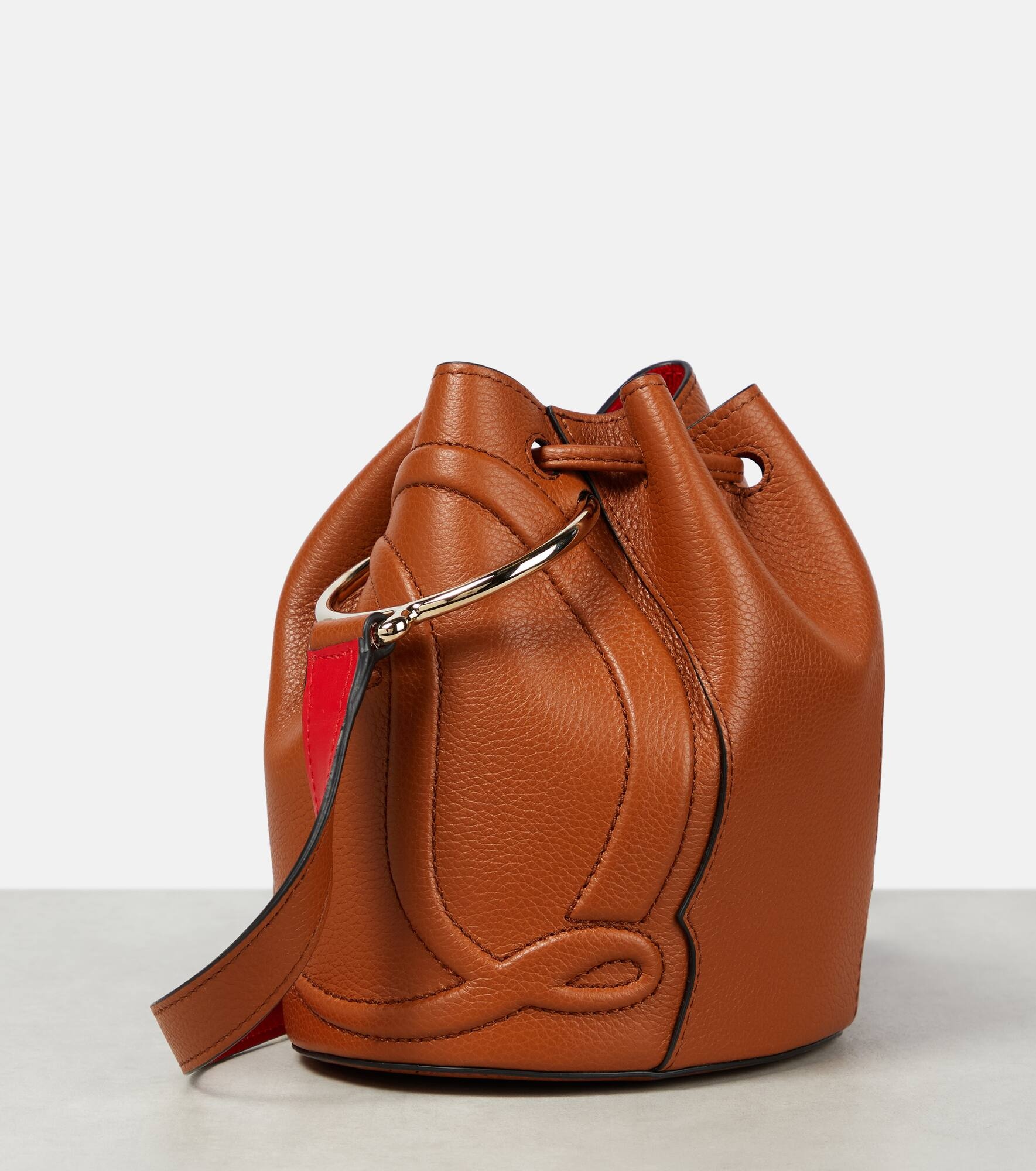 By My Side leather bucket bag - 4
