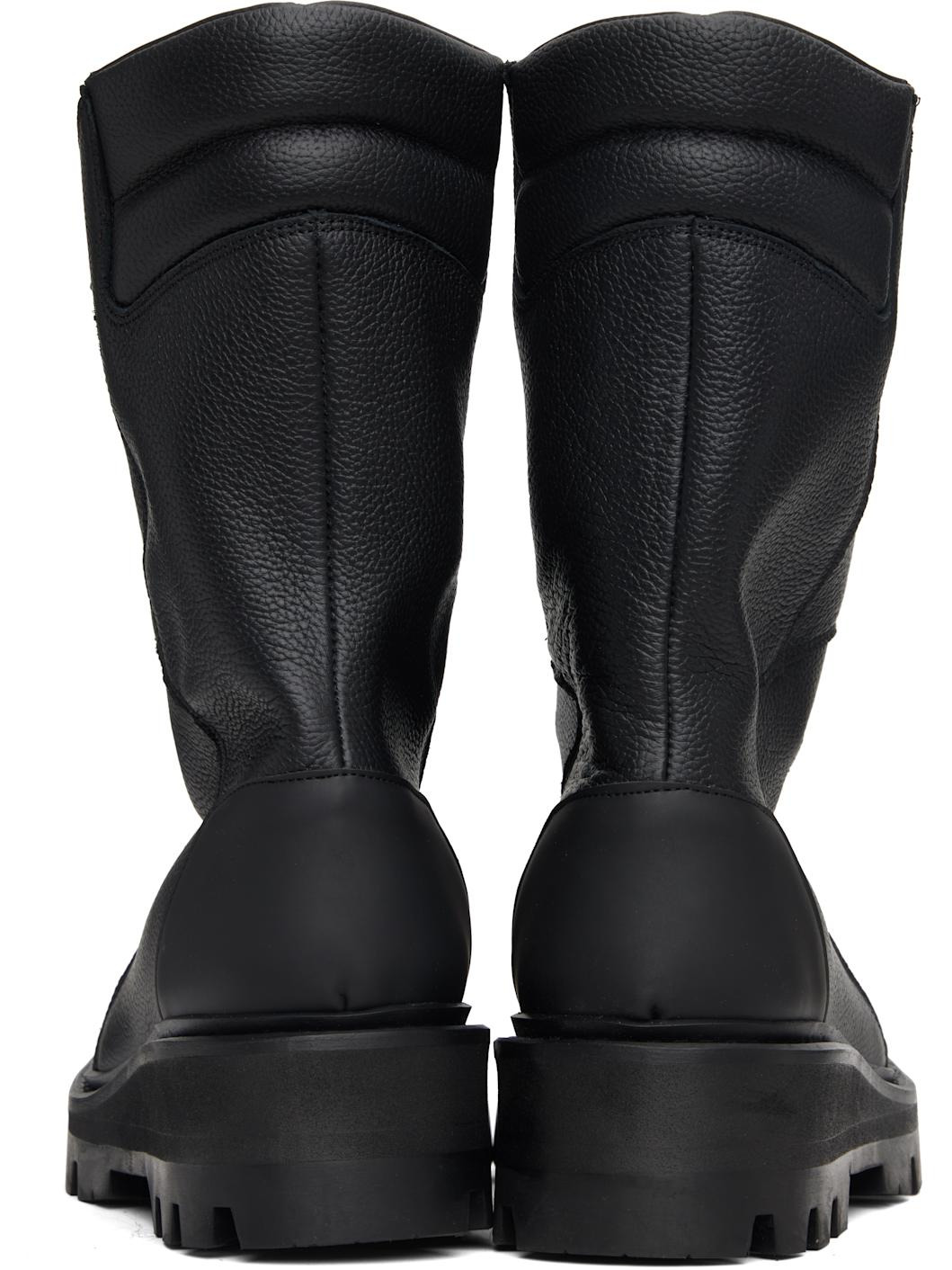 Black Aeon High Shaft Boots - 2