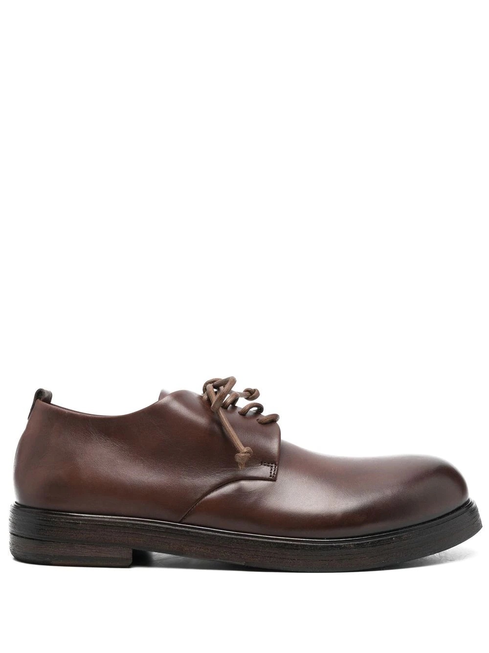 round-toe derby shoes - 1