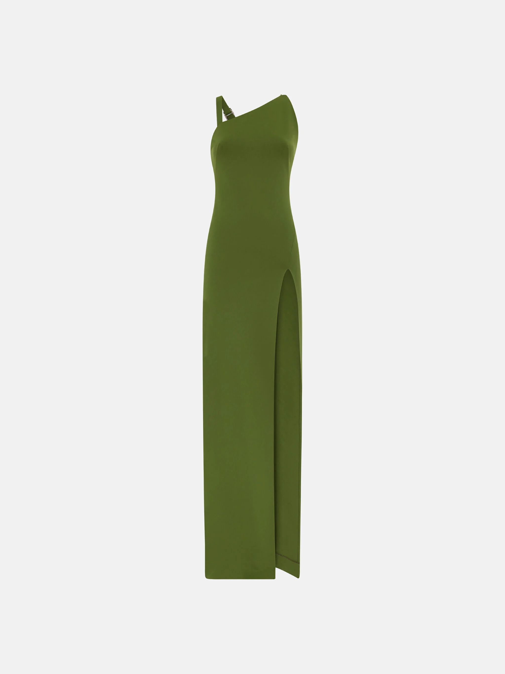 GREEN LONG DRESS - 1