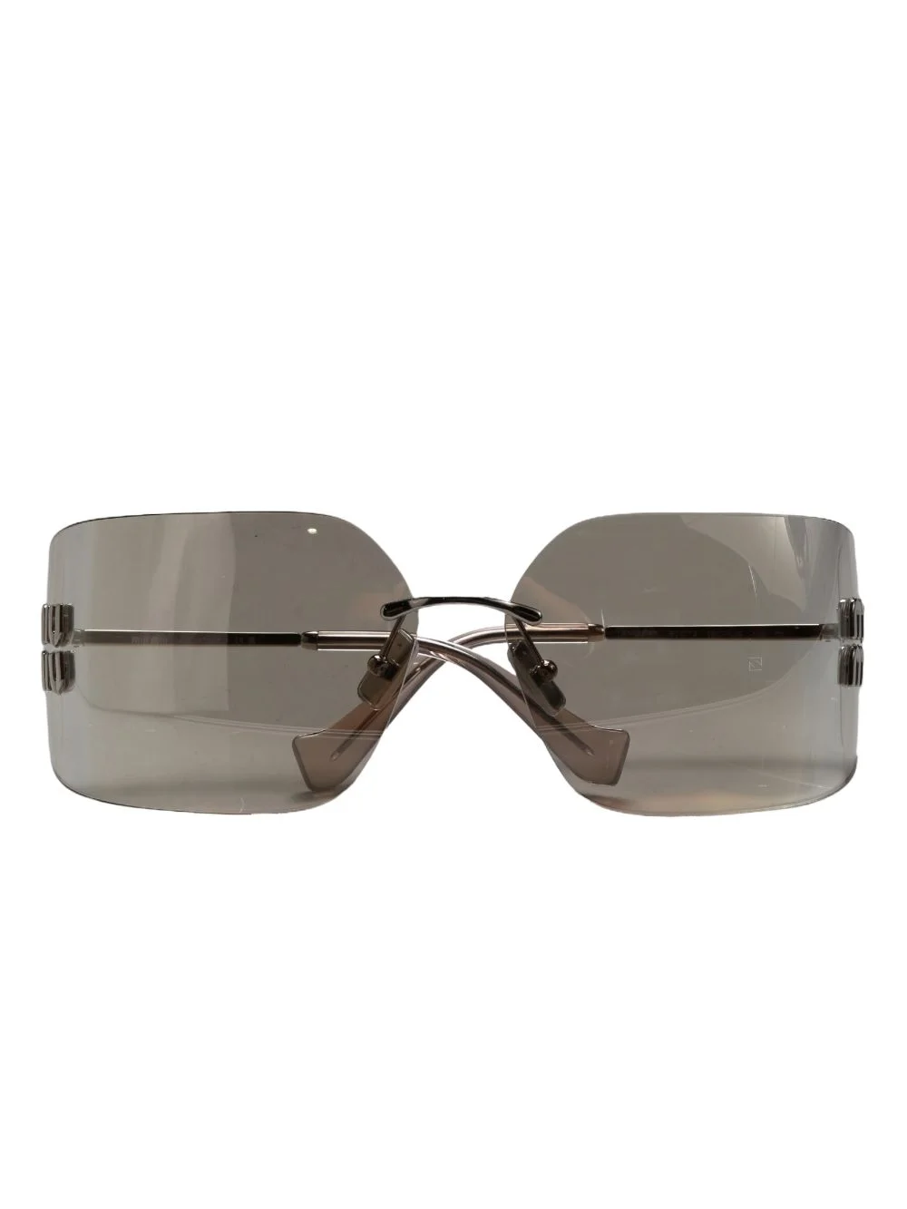 shield-frame sunglasses - 1