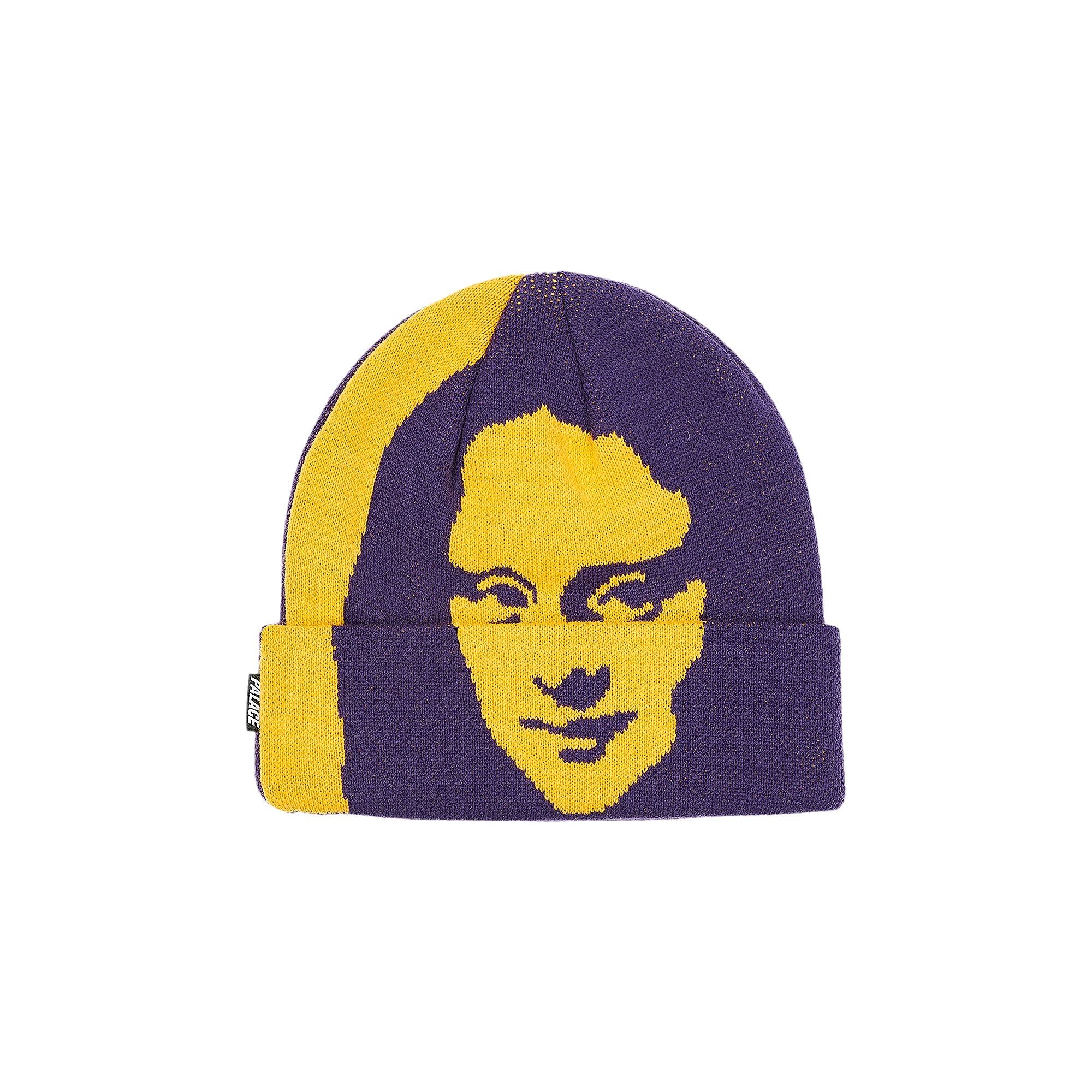 Palace Mona Lisa Beanie 'Purple' - 2