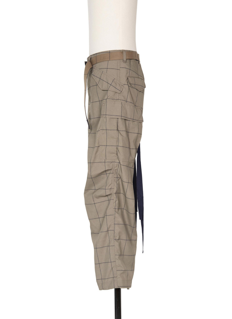 sacai Windowpane Pants outlook