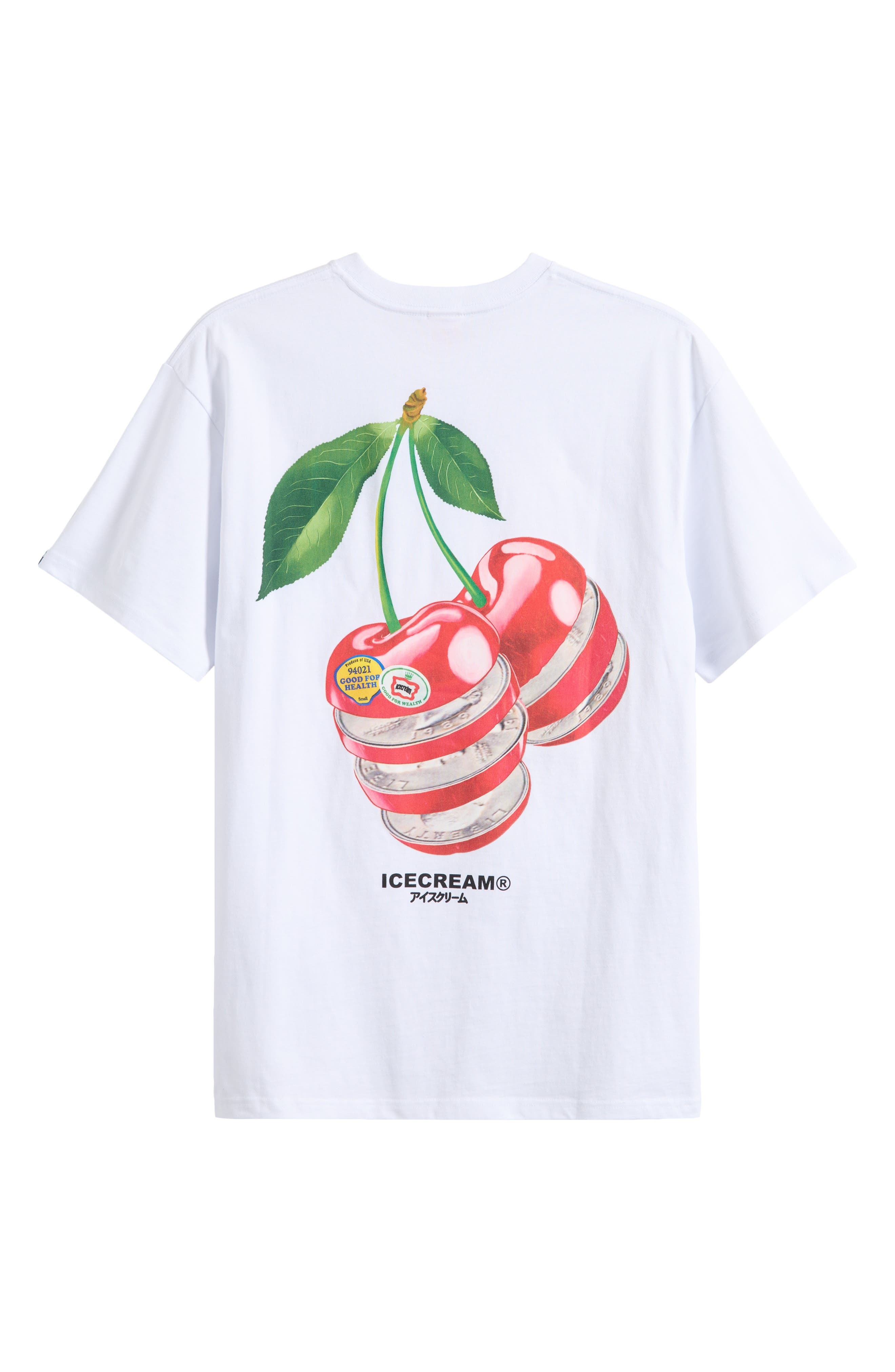 ICECREAM Quarters Graphic T-Shirt in White at Nordstrom - 7