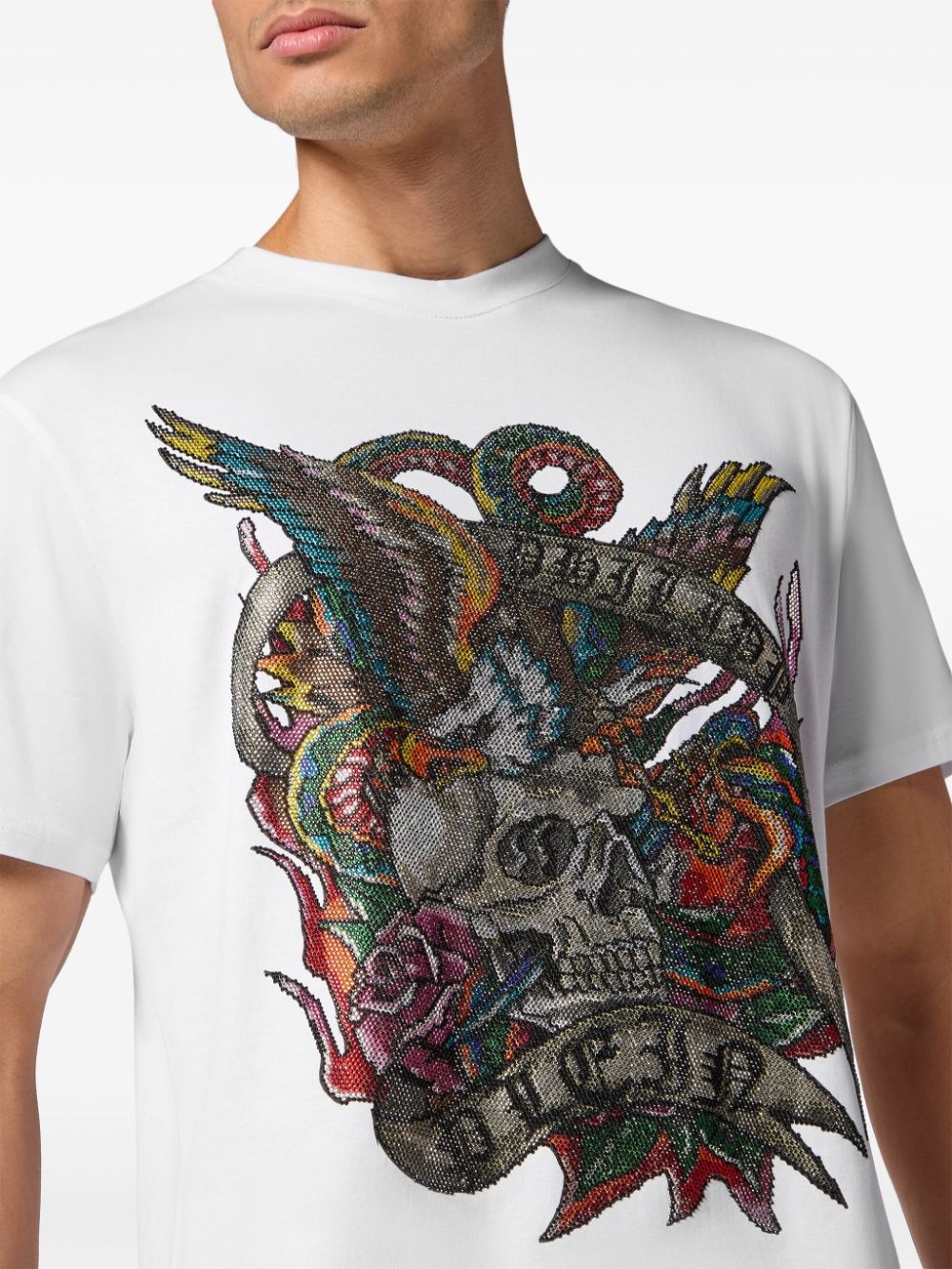 SS Tattoo round neck t-shirt - 4