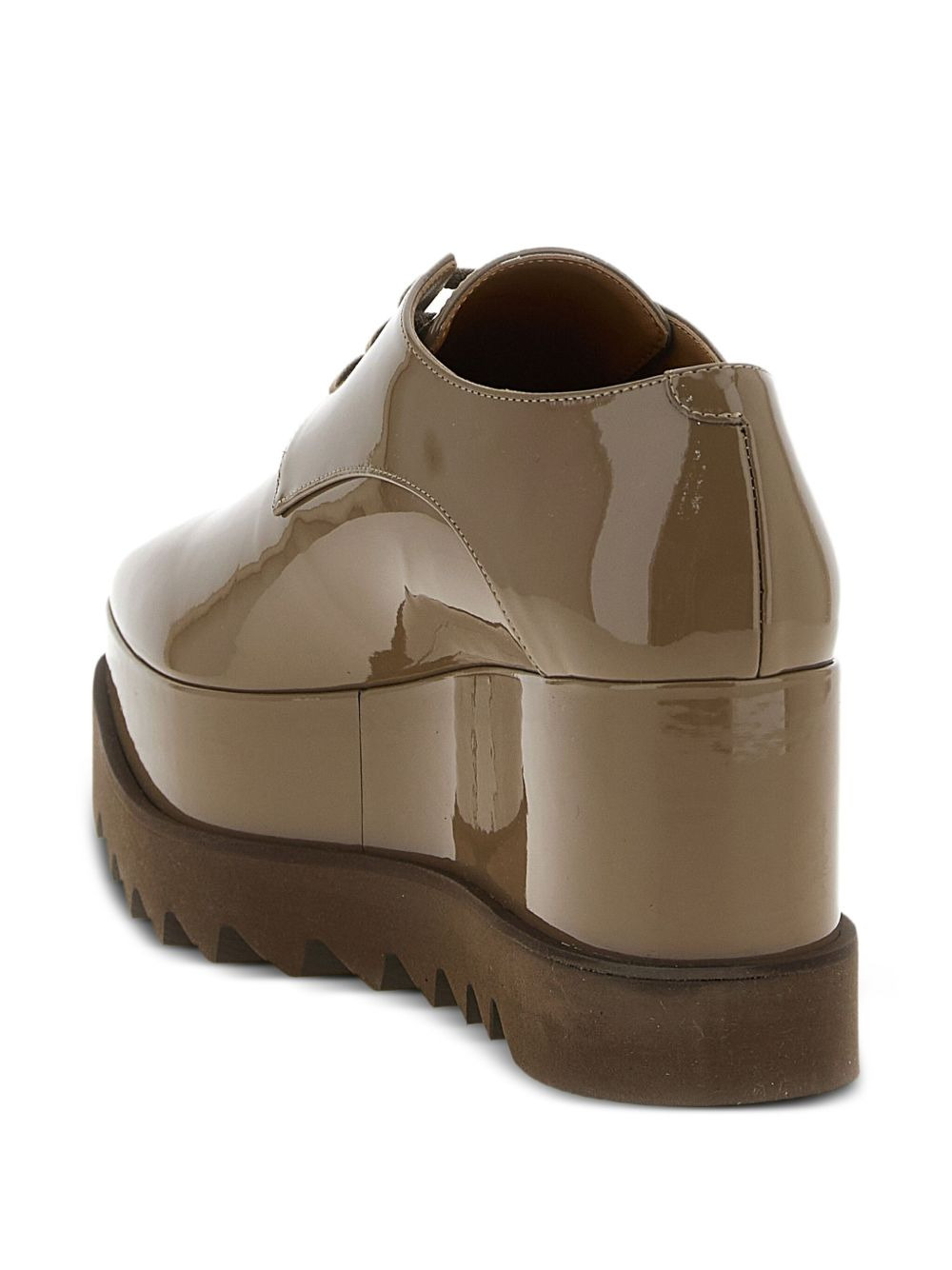 Elyse square-toe wedge oxford shoes - 4