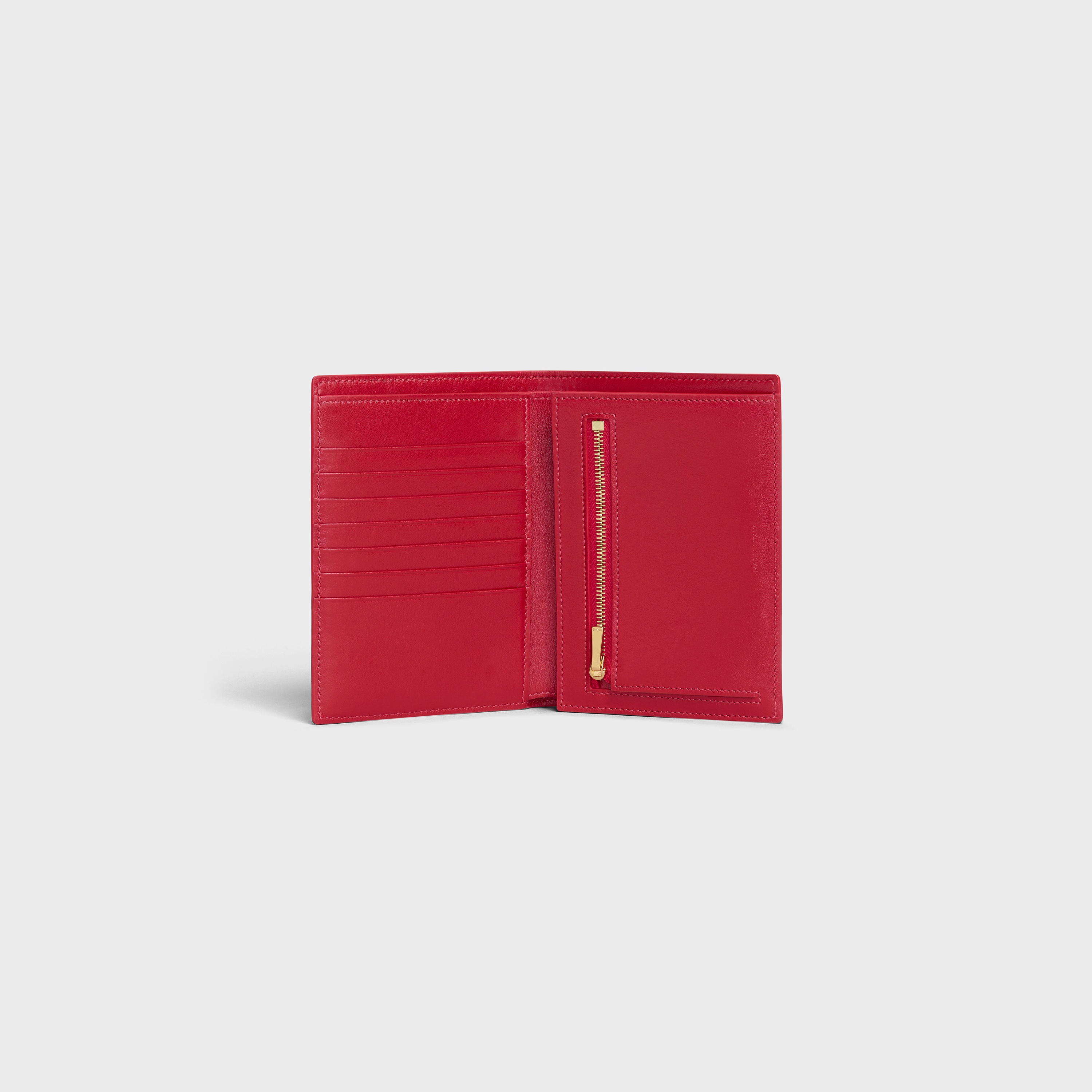 MEDIUM STRAP WALLET IN GRAINED CALFSKIN - 4