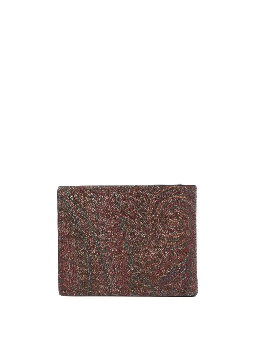 paisley jacquard canvas wallet - 2