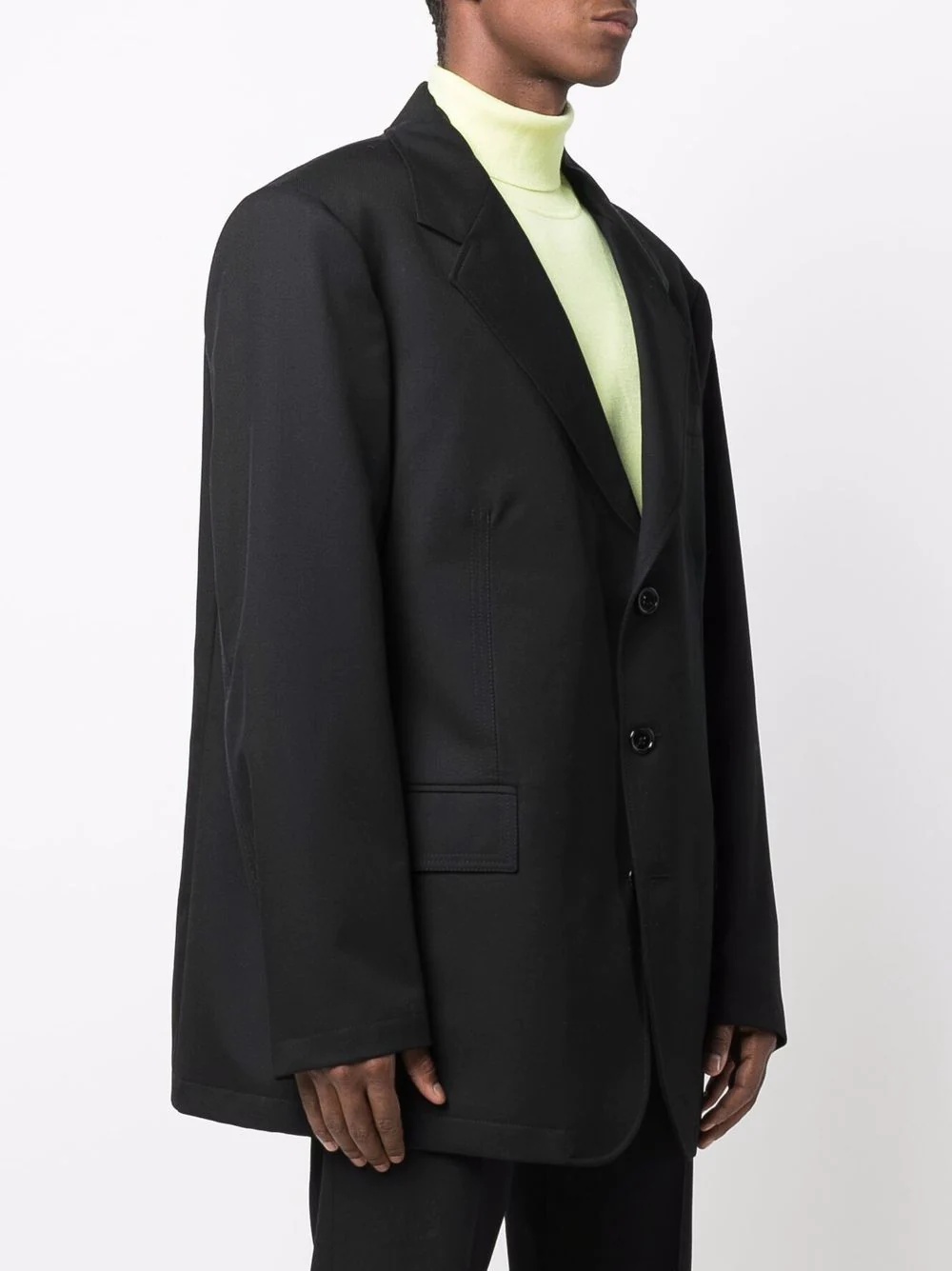 Boxy blazer jacket - 4