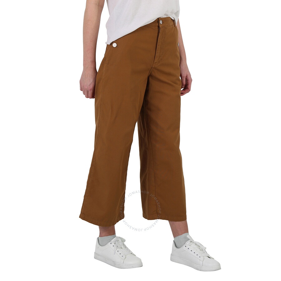 Kenzo Wide Leg Cropped Pants - 5