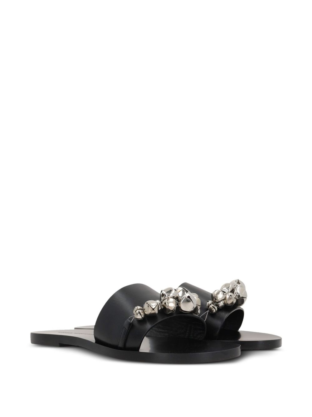 leather slides - 2