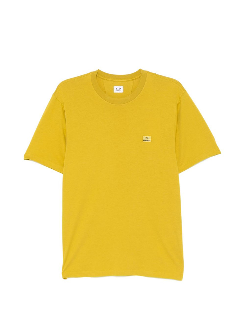 logo-embroidered T-shirt 1