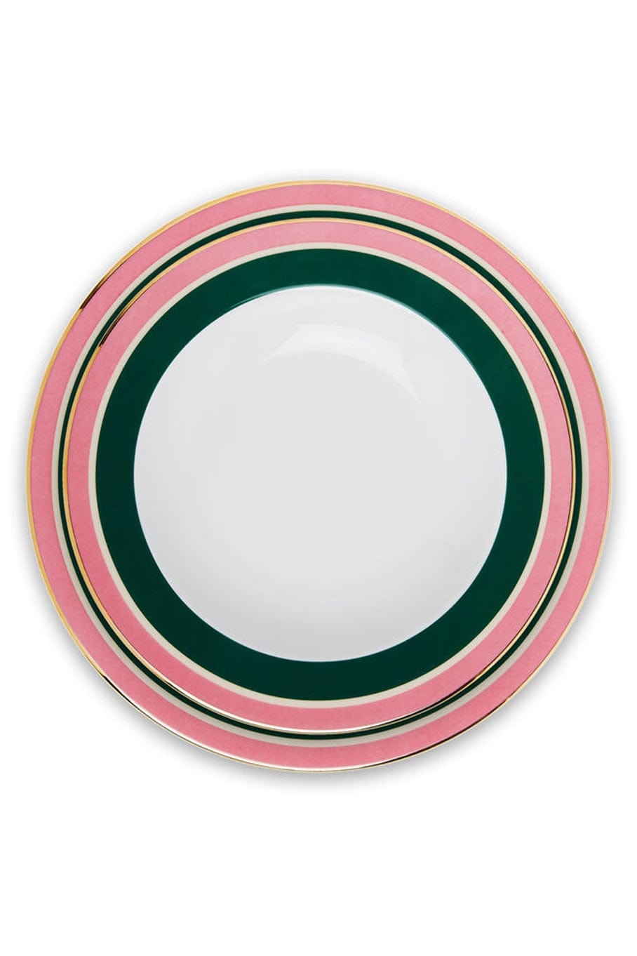 Set of 2 Soup & Dinner Plates - 1