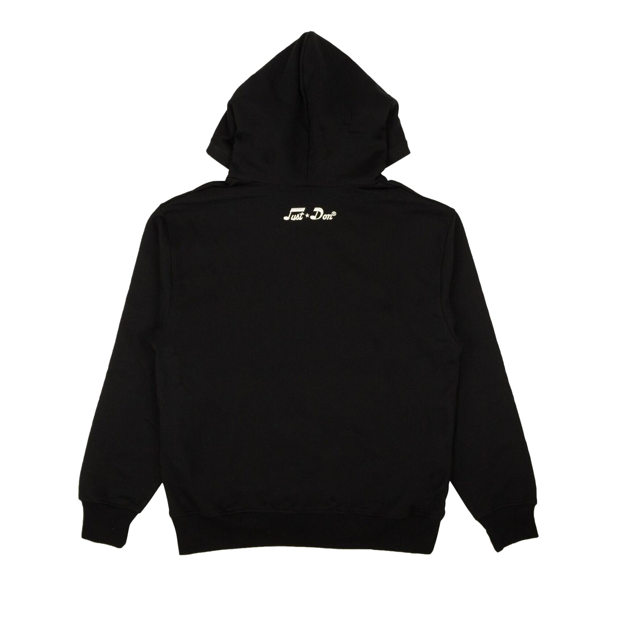 Just Don Team X Graphic Hoodie Sweatshirt 'Black' - 2