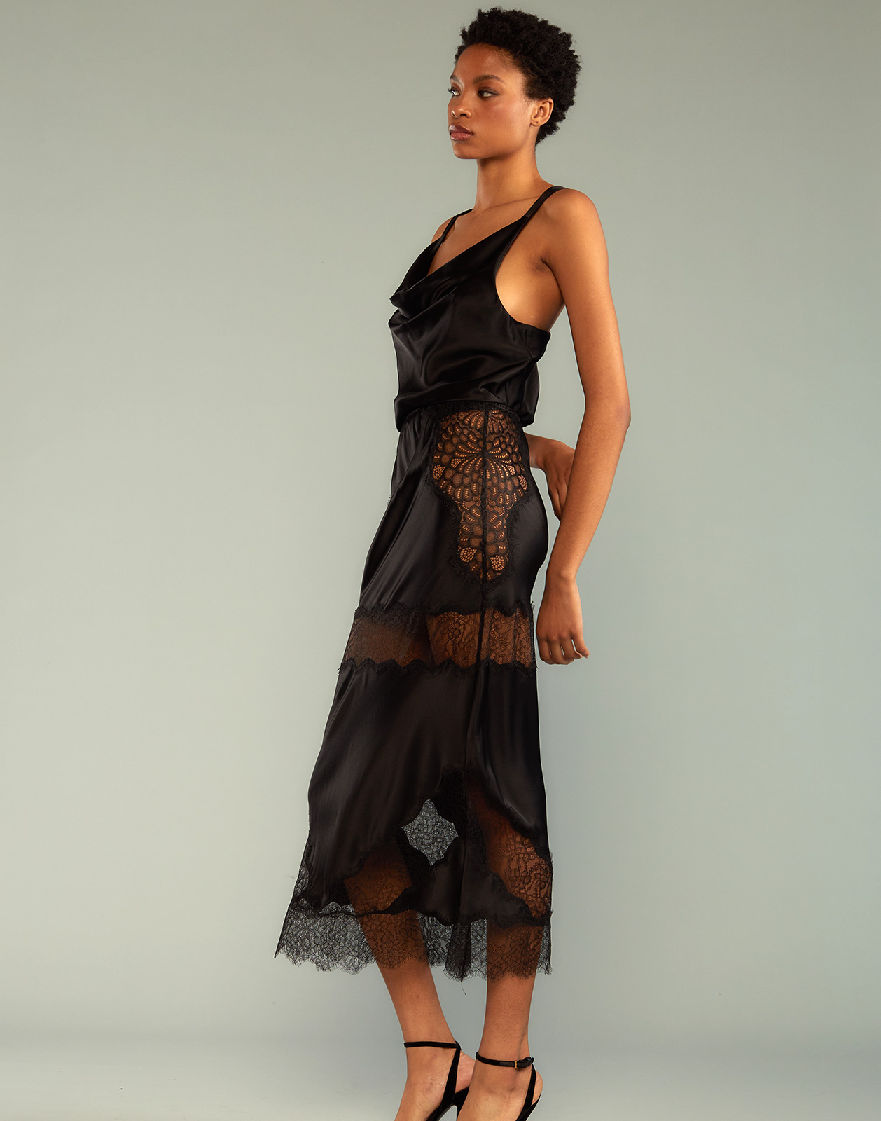 Lya Silk Skirt - 1