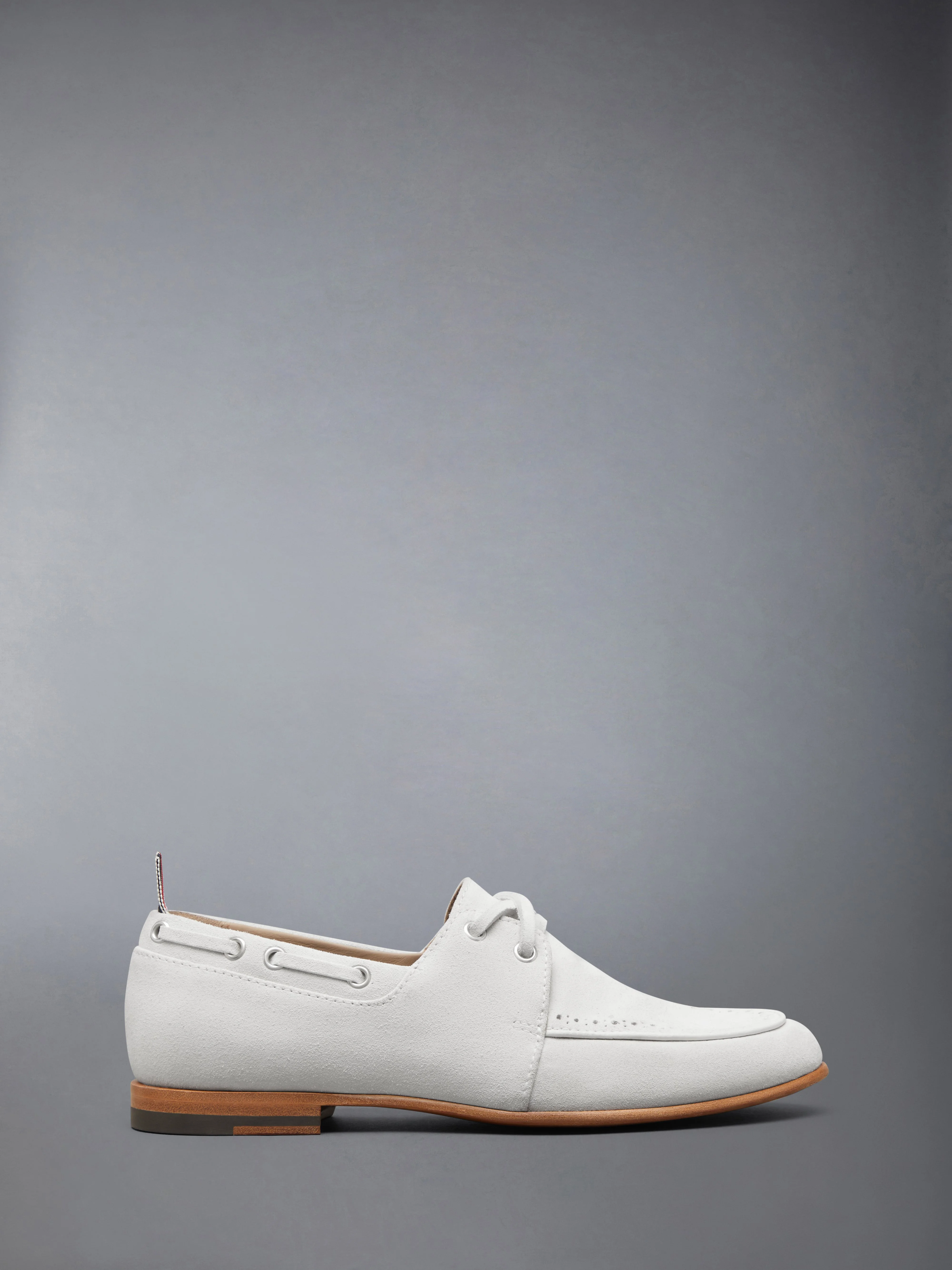 SUEDE FLEX LEATHER SOLE BOAT SHOE - 1