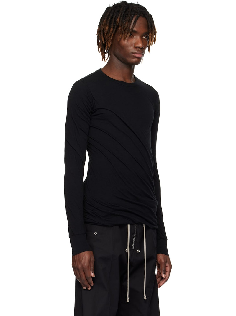 Black Hollywood Double LS T-shirt 2