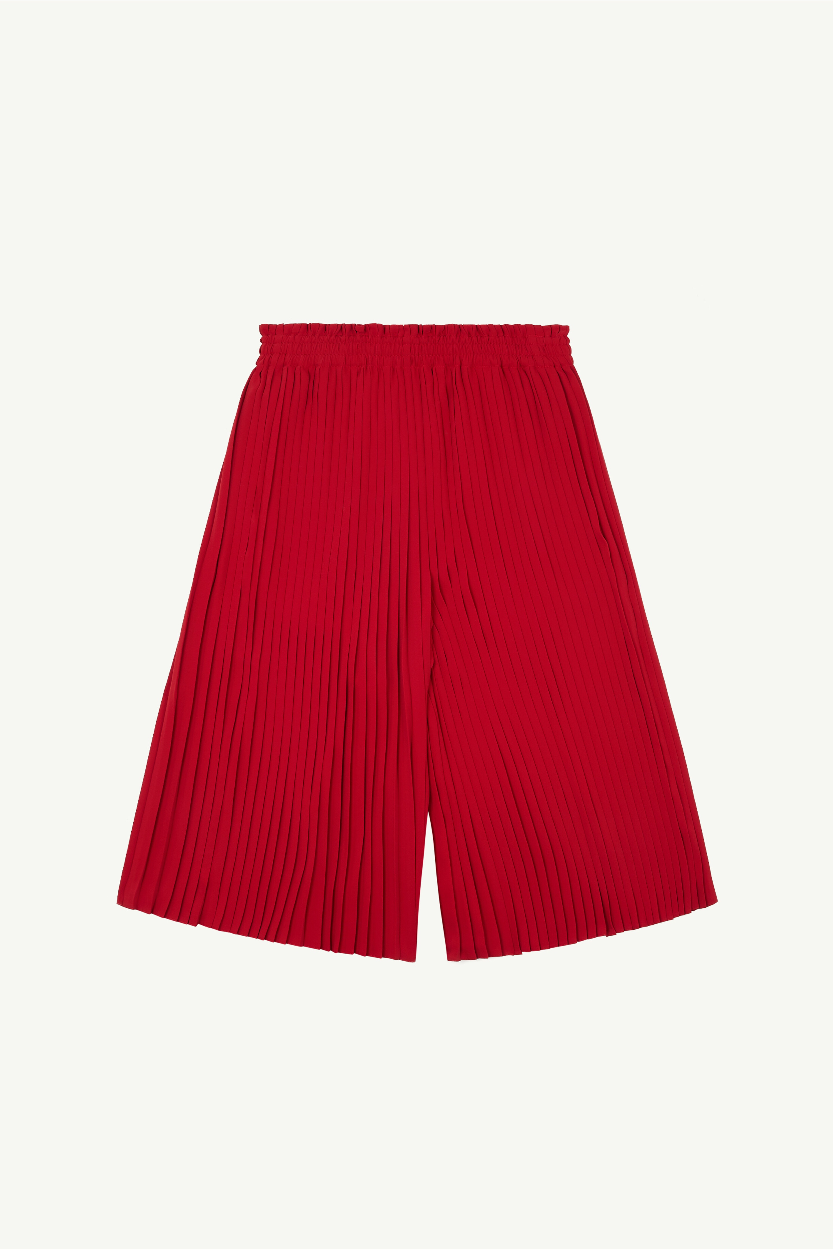 Mid-length pleated skirt - 1