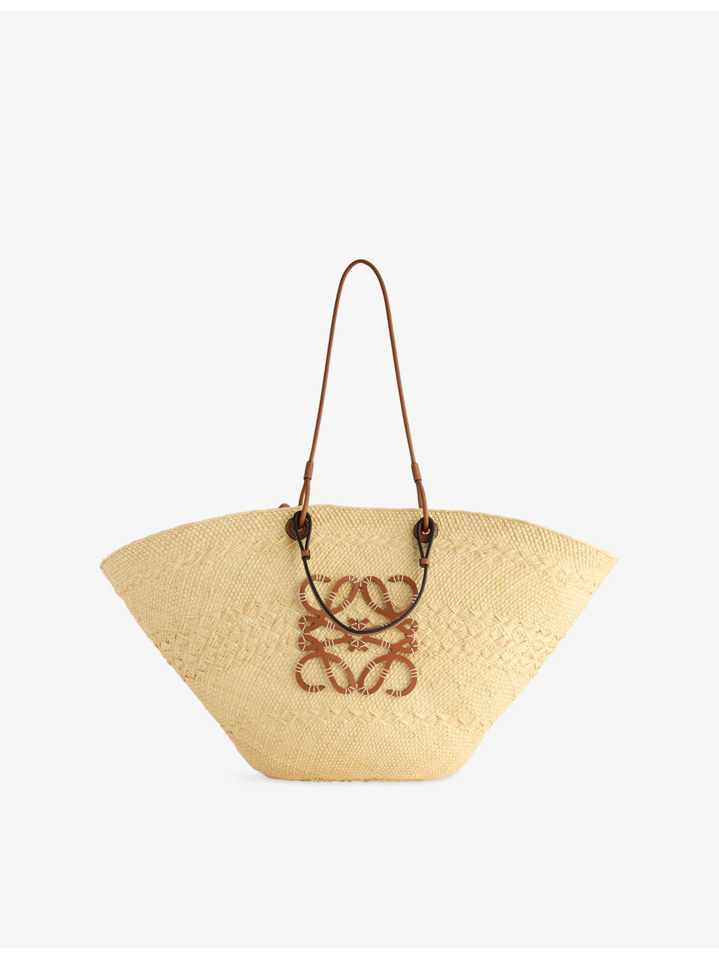 Anagram Large Palm Basket Bag - 1