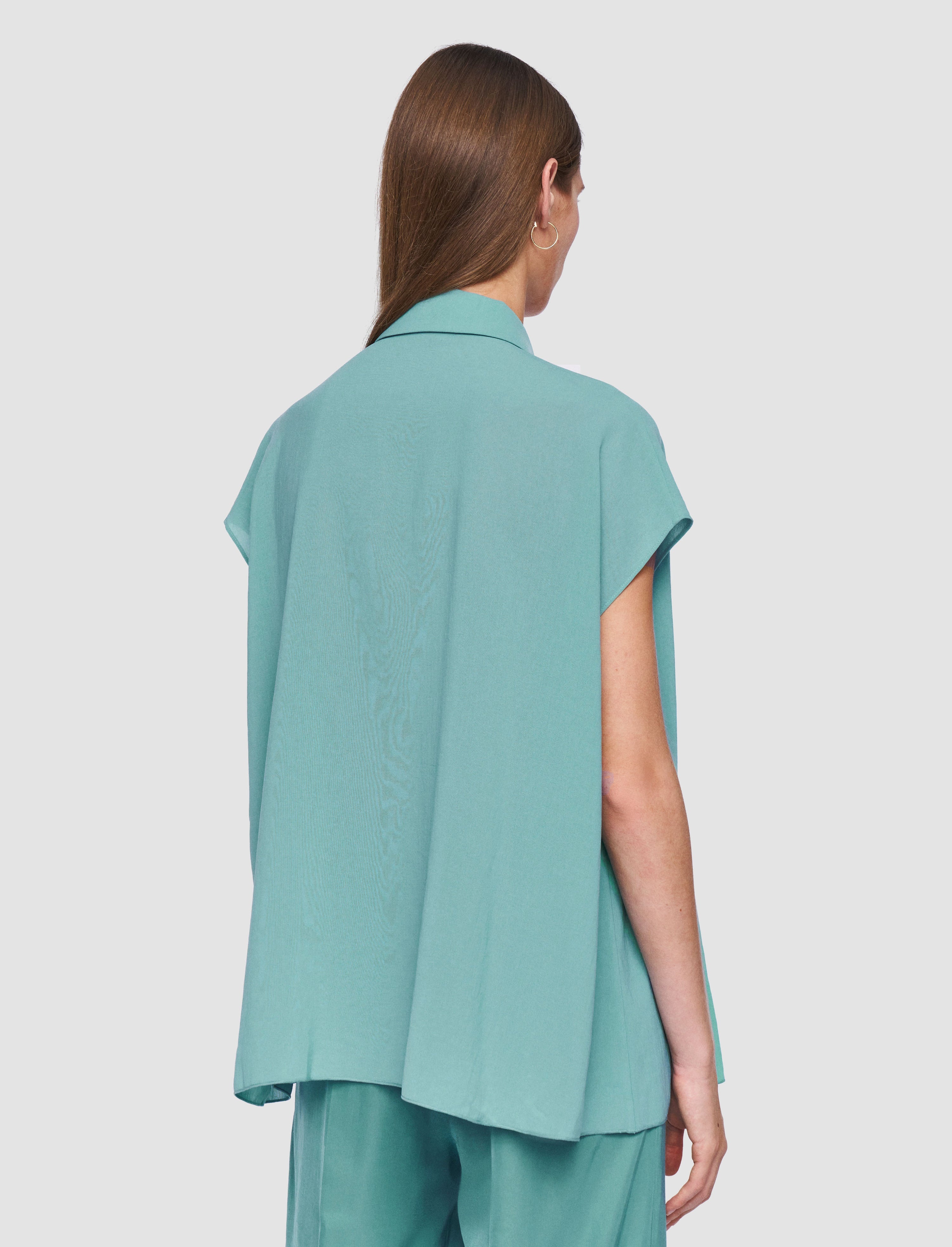 Antin Airy Plissé Blouse - 4