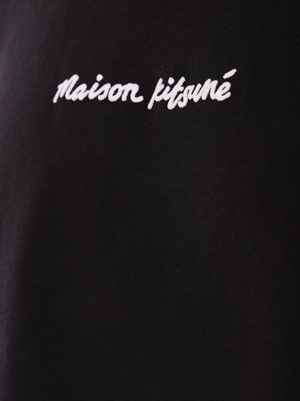Maison Kitsune Line Handwriting Oversized T-Shirt - 3