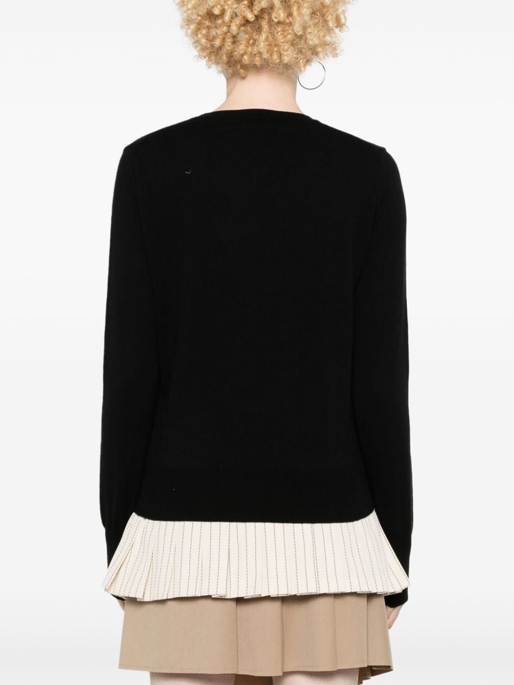 Orb-embroidered crew-neck jumper - 4