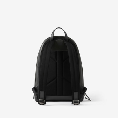 Burberry Charcoal Check Rocco Backpack outlook