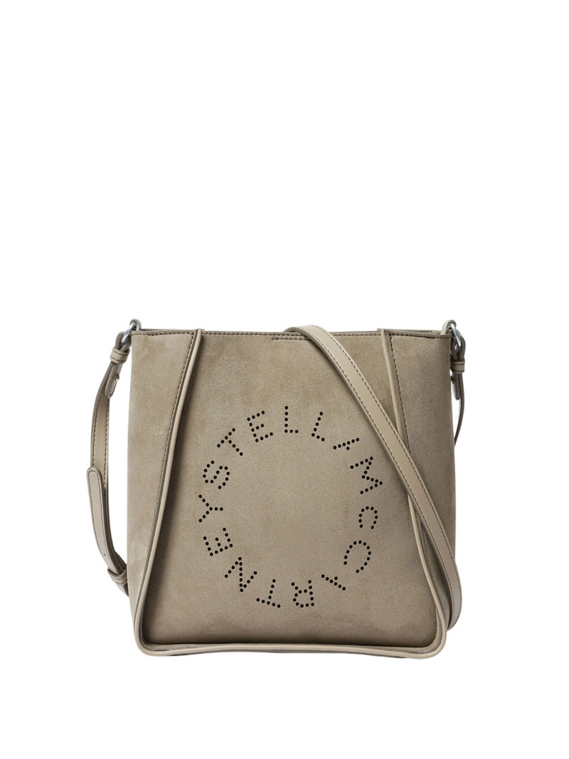 Stella Mccartney Women Alter Suede Shoulder Bag With Piping Details - 1