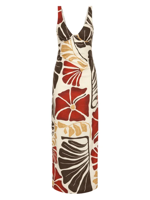 Julietta Balconette Midi Dress - 1