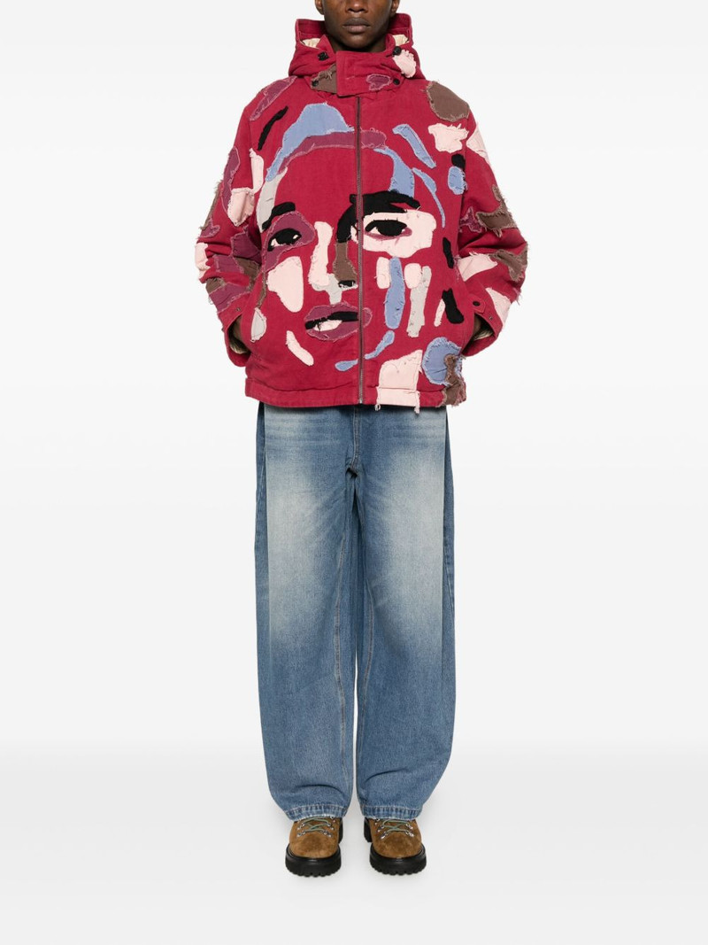 KidSuper zip-up hooded jacket outlook