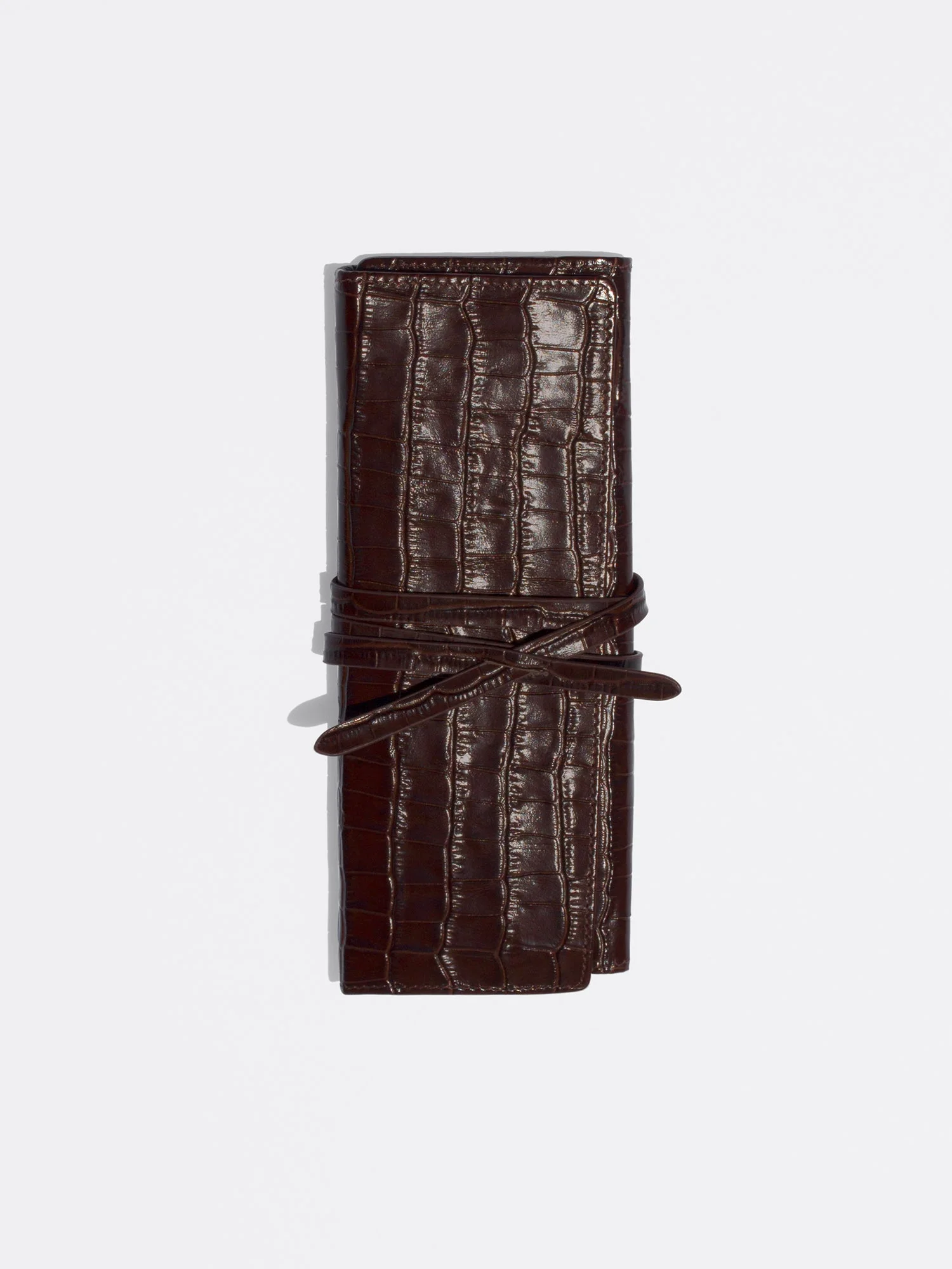 The Jewelry Croco Travel Roll - 1