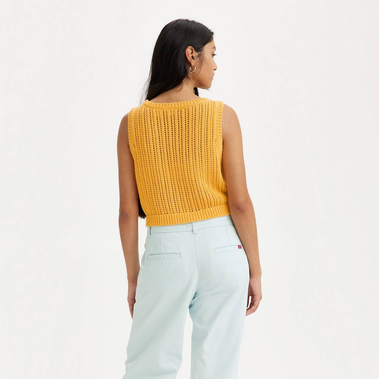 BABY BLUE SWEATER VEST - 3