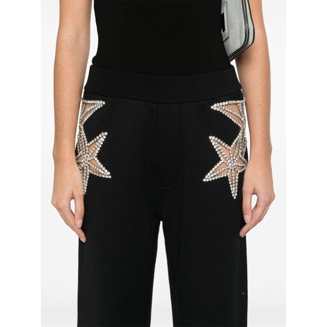 Crystal-embellished track pants - 5