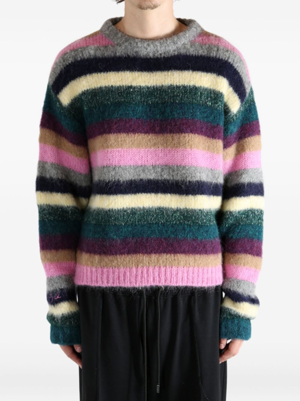 striped sweater - 3