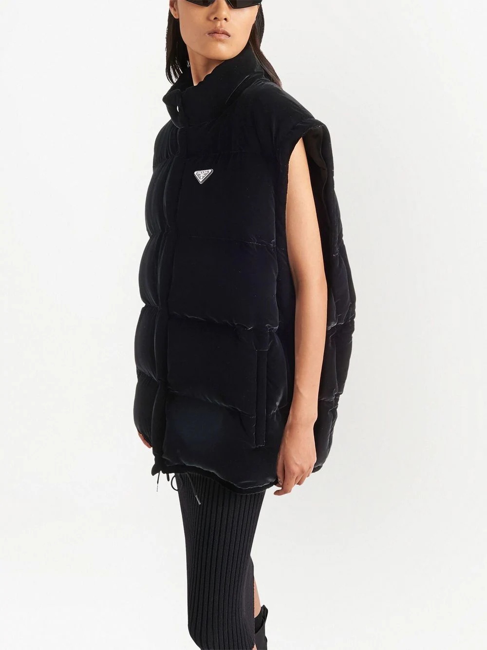 detachable-sleeve puffer jacket - 5