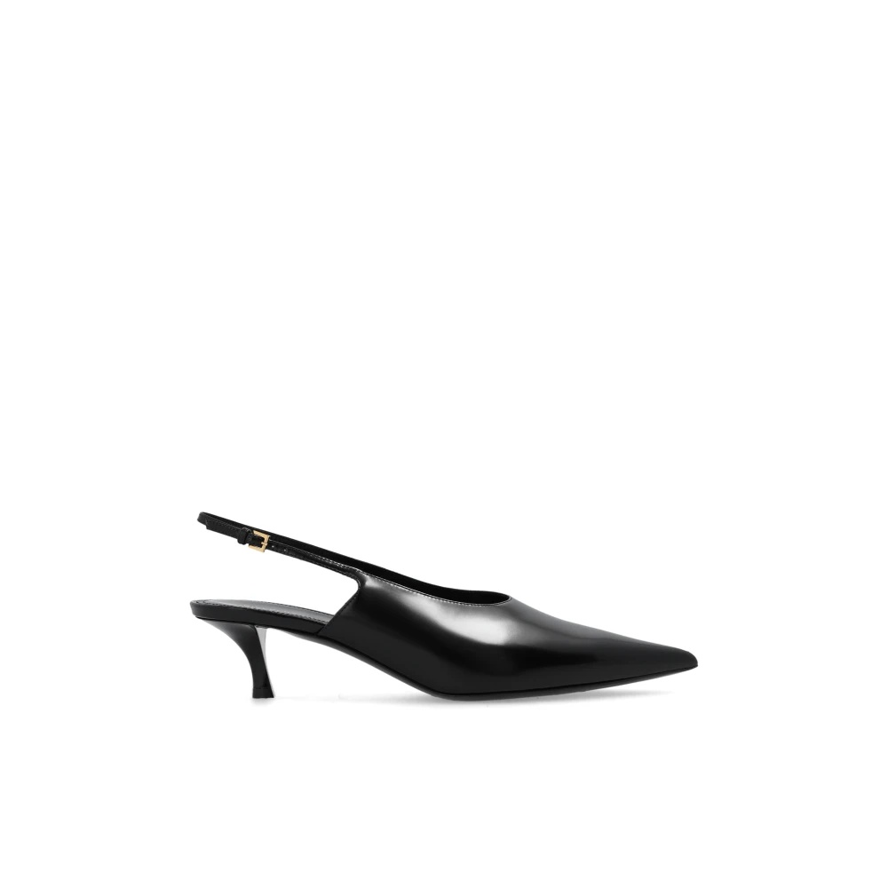 GIVENCHY｜PUMPS(HEELS) (BE3083E1T7 001) GIVENCHY Leather pumps with mesh stockings | NET-A-PORTER