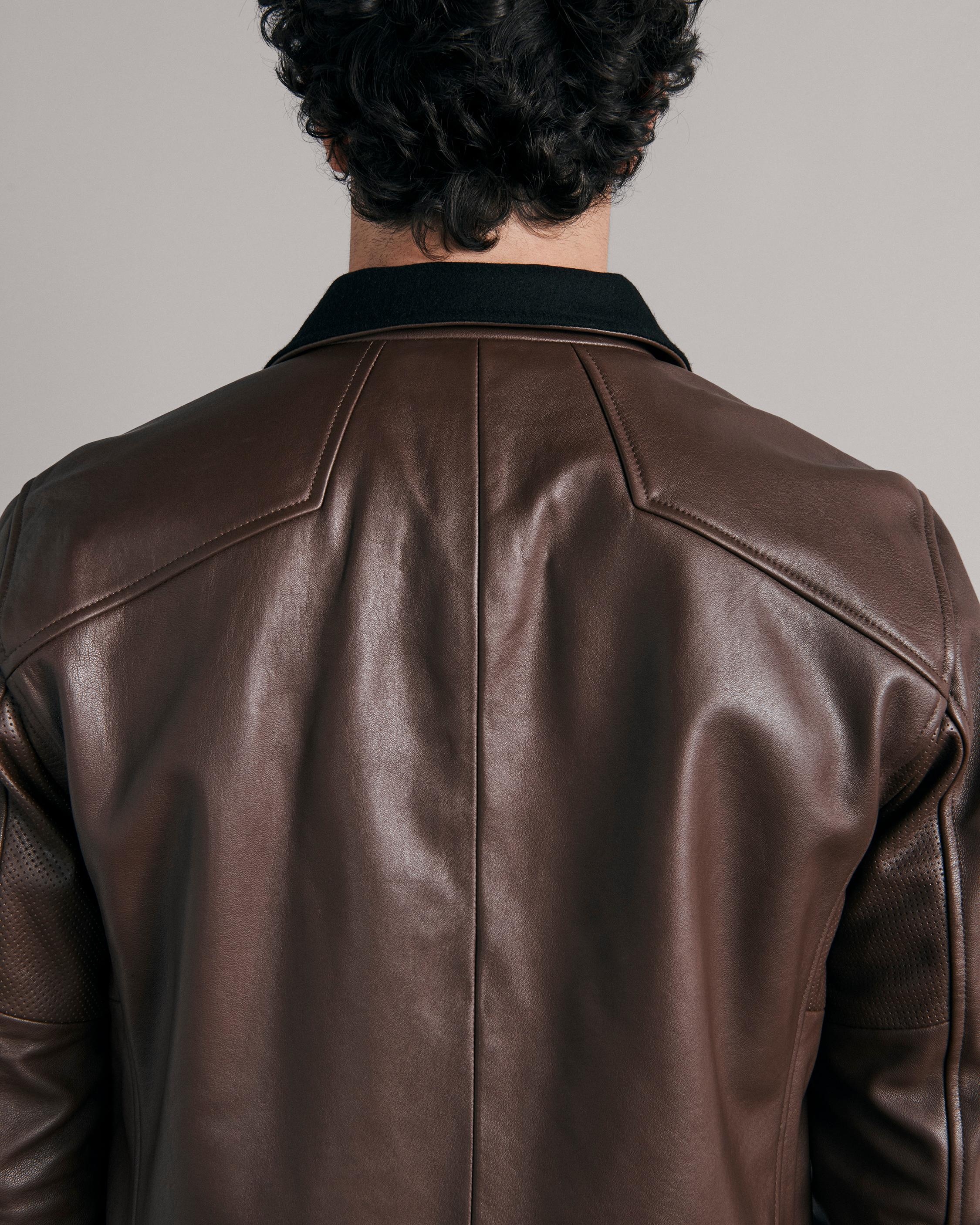 Grant Leather Jacket
Relaxed Fit Jacket - 6