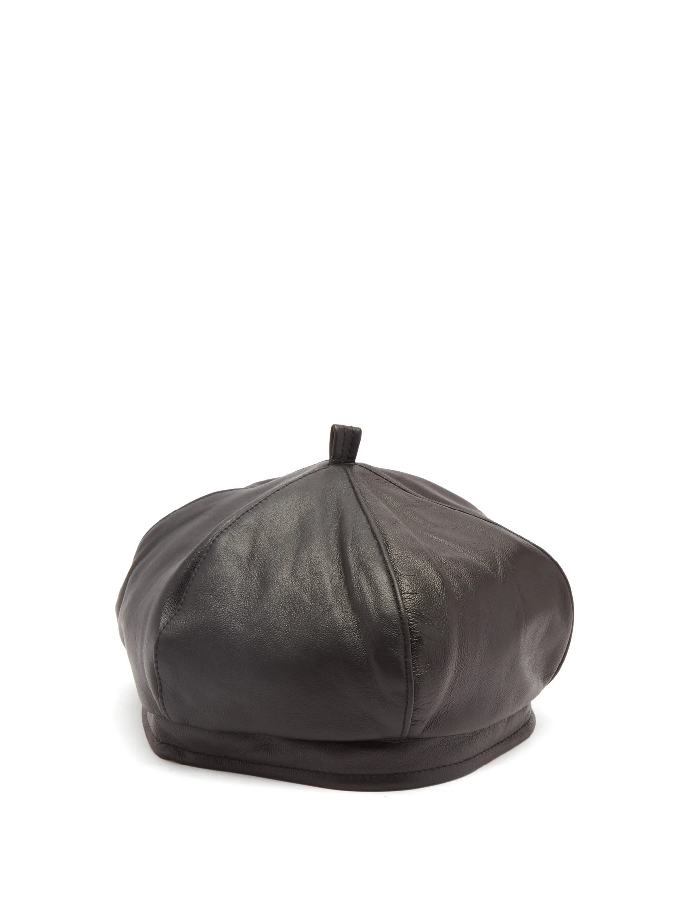 Leather beret - 1