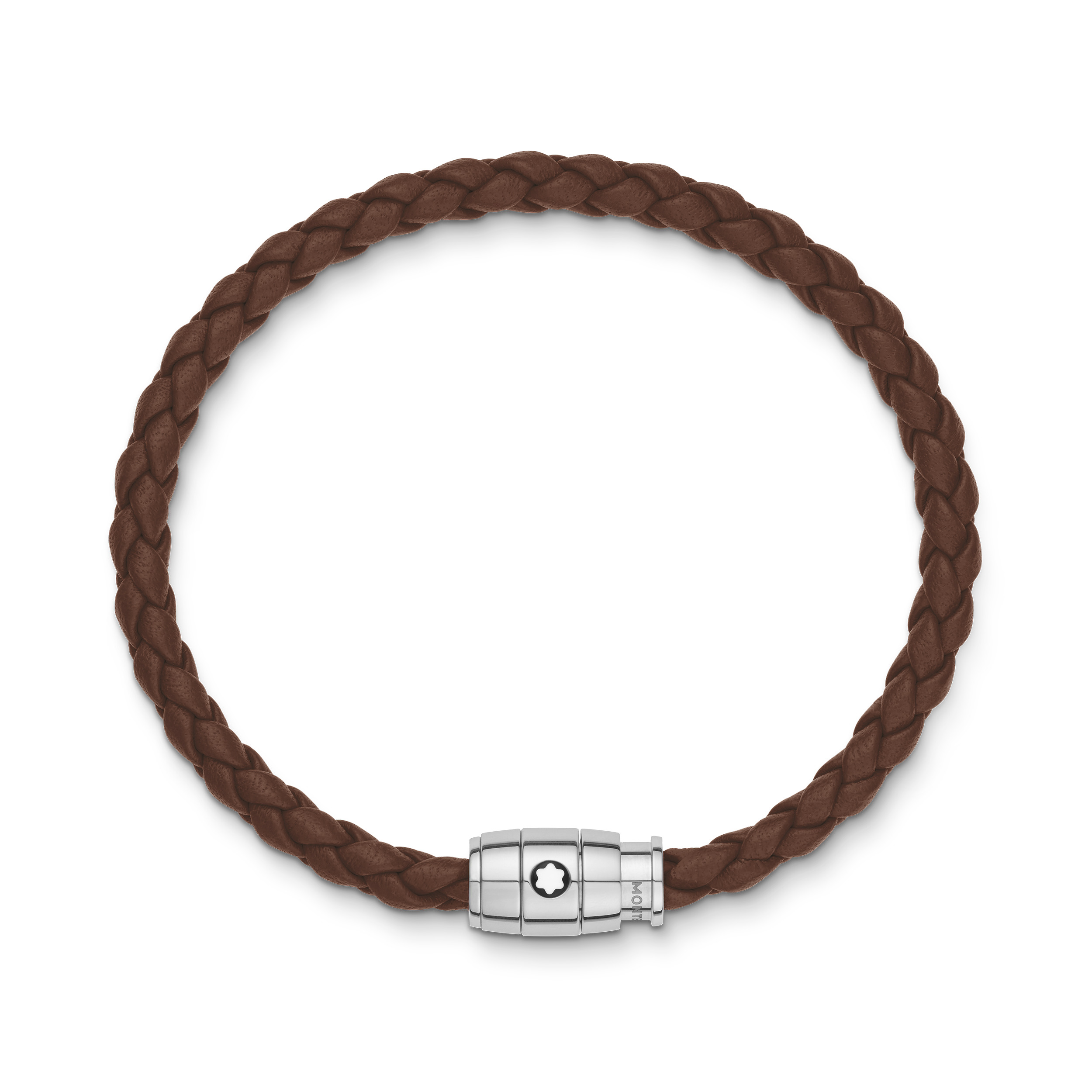 Bracelet Large, Soft Leather, Fauve Brown - 2