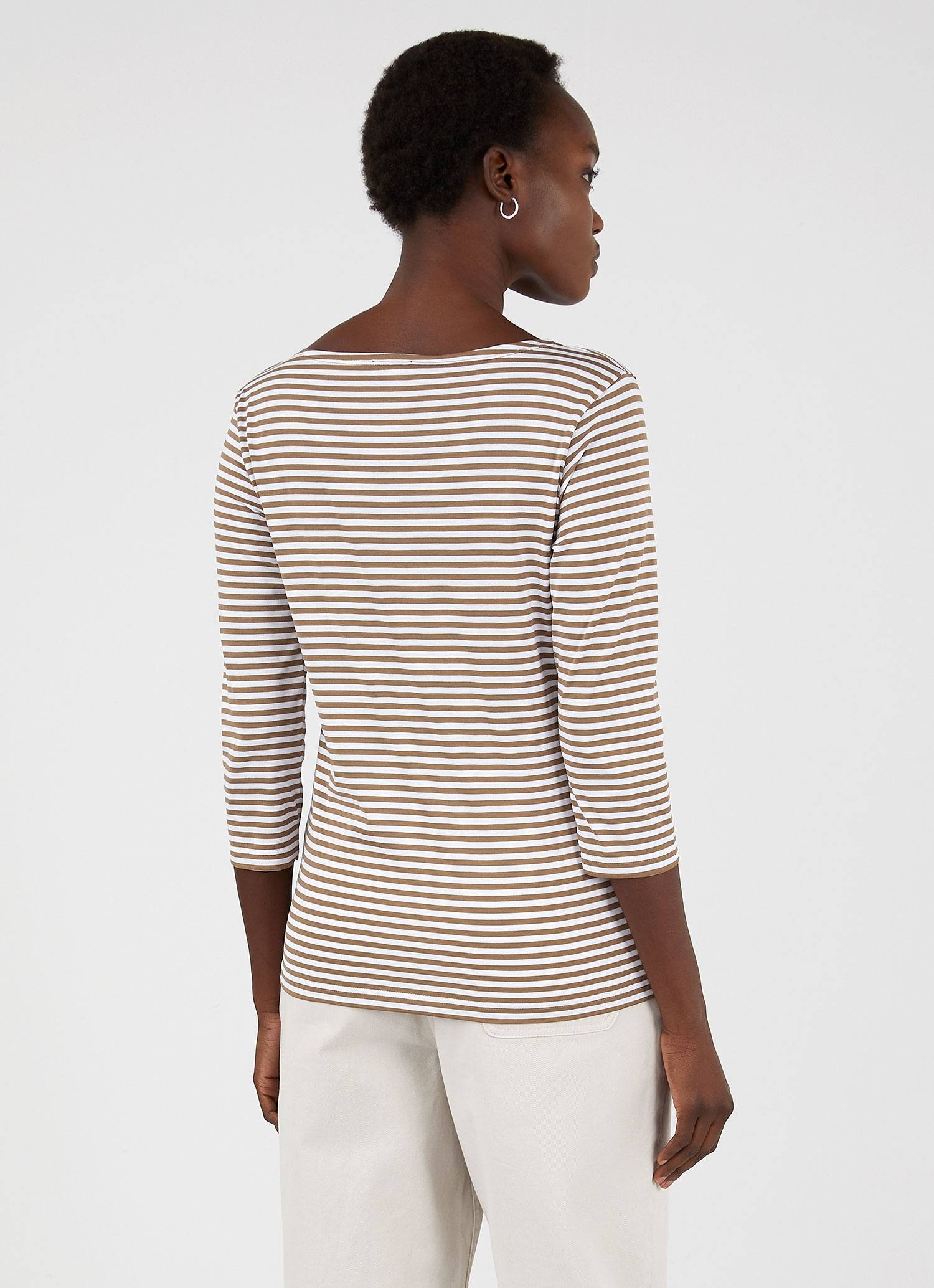 Boat Neck T‑shirt - 3