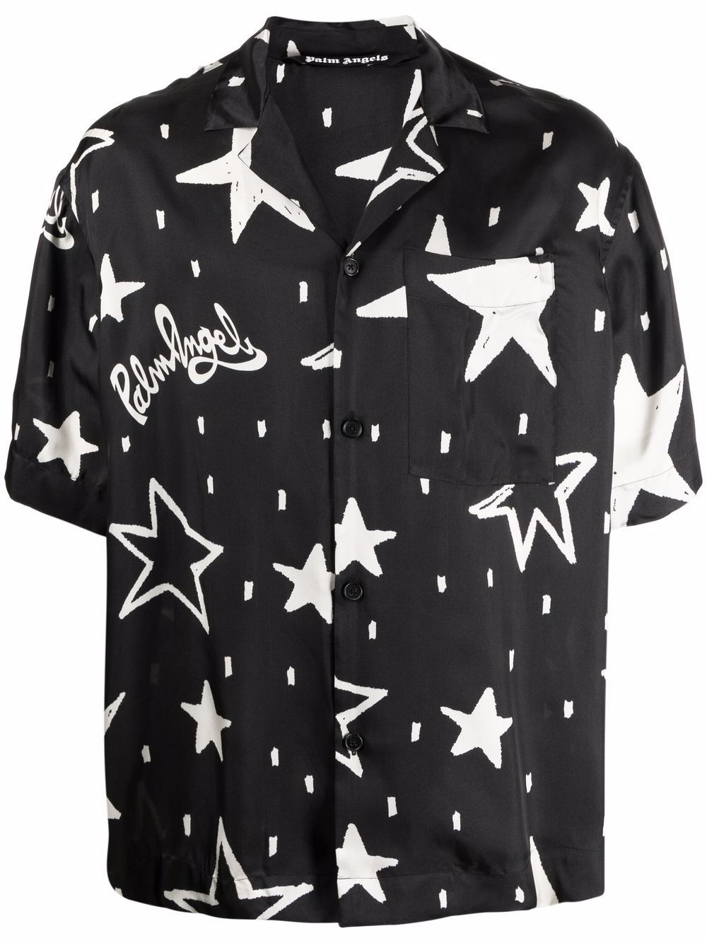 Night Sky bowling shirt - 1