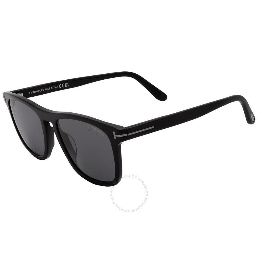 Tom Ford Gerard Polarized Smoke Square Men's Sunglasses FT0930-N 01D 54 - 3