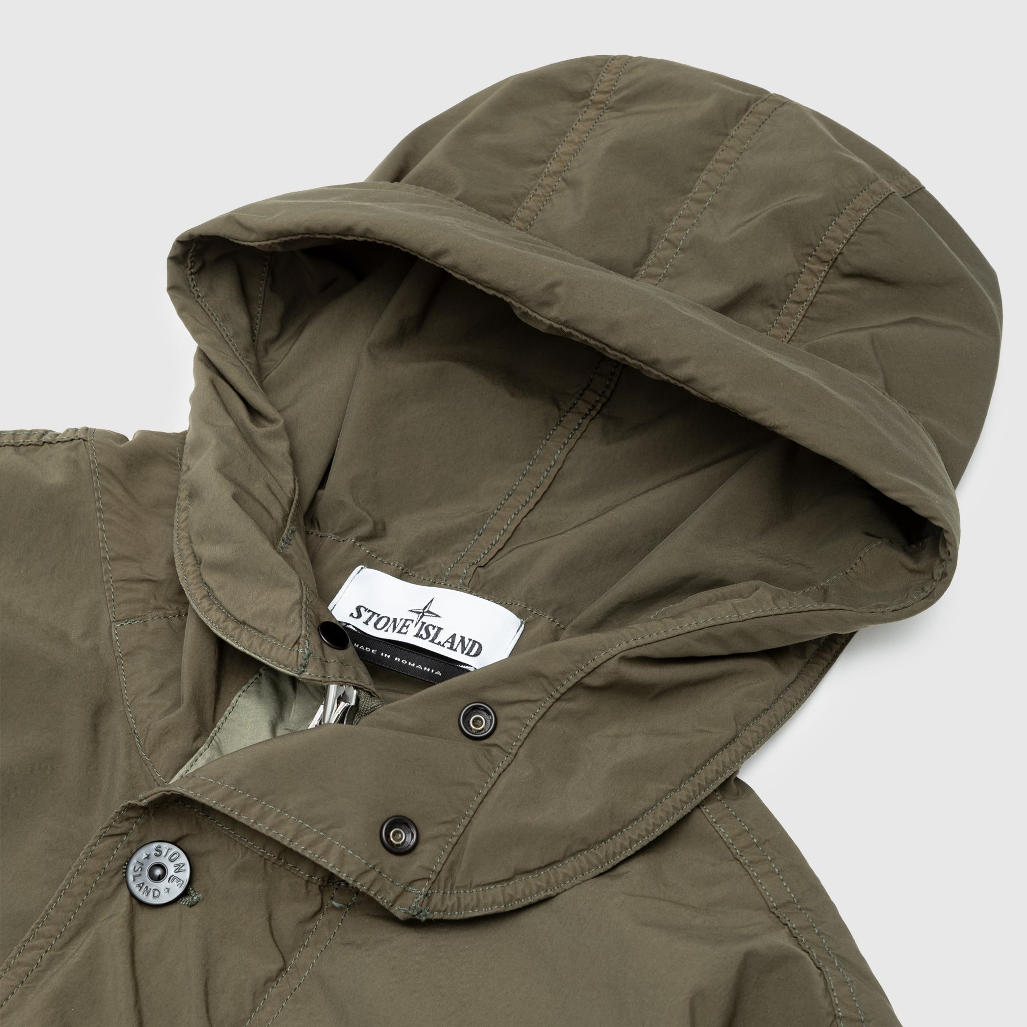 【関税込み】STONE  LIGHT COMPACT TOUCH POLY-TC' PARKA Stone Island Light Compact Touch Poly-TC Parka Military